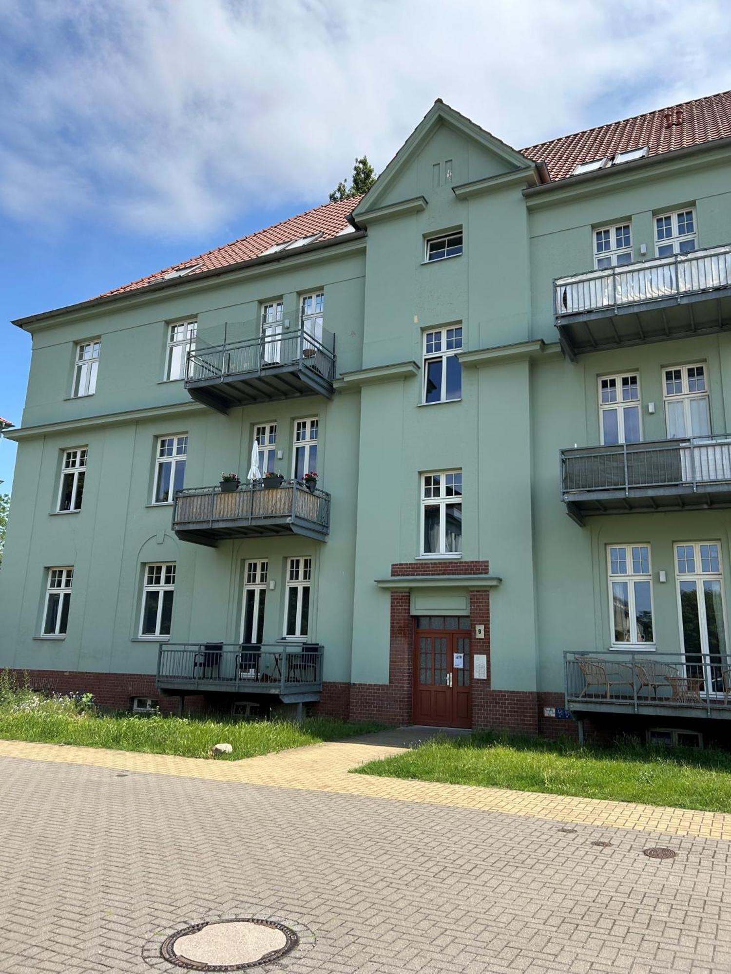 Mintara Komfort Apartment Mit Grill -Terrasse, Sky Und Parkplatz マクデブルク エクステリア 写真